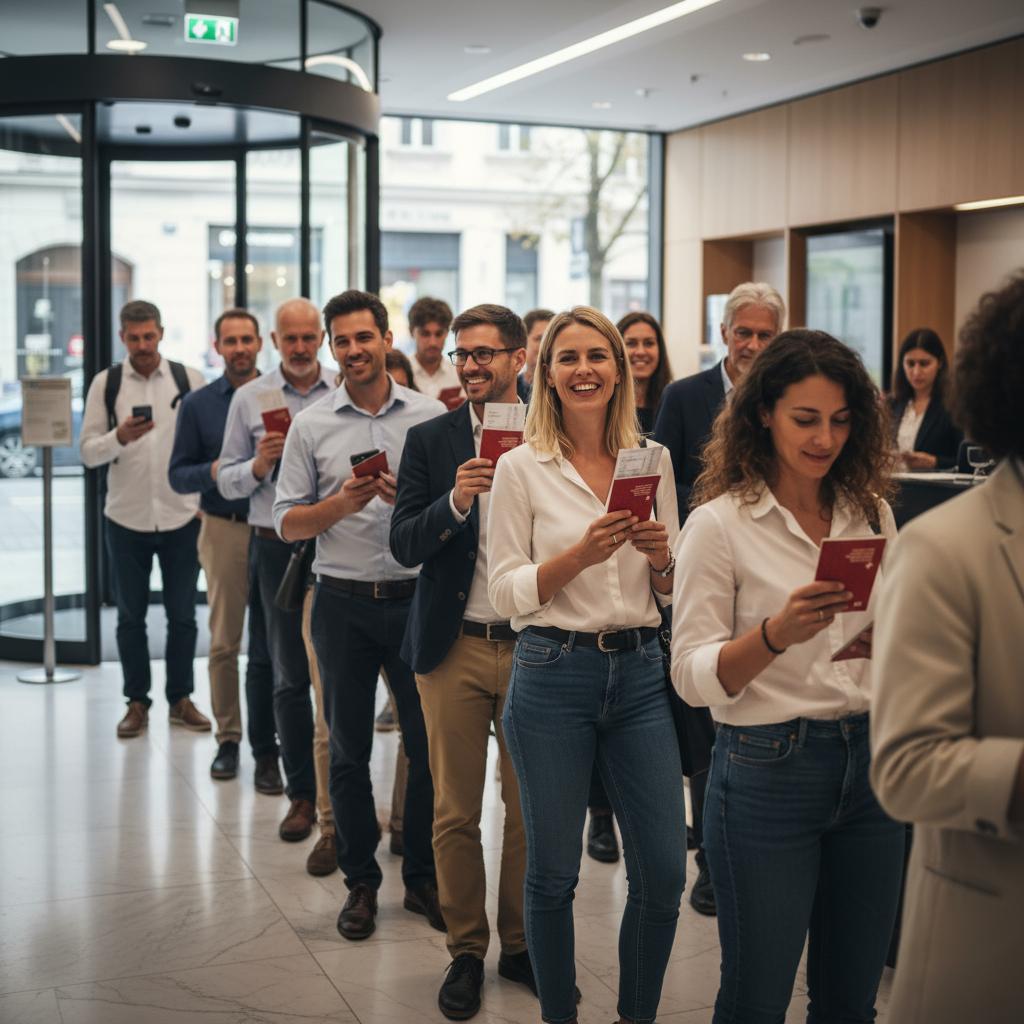 Geschäftsreise-Programm